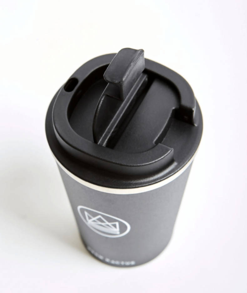 Insulated, Stainless Steel Coffee Cup