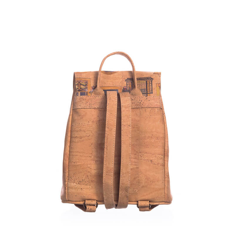 Portuguese Window Collection Cork Backpack