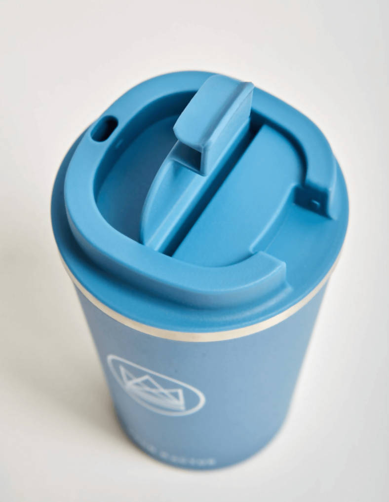 Insulated, Stainless Steel Coffee Cup