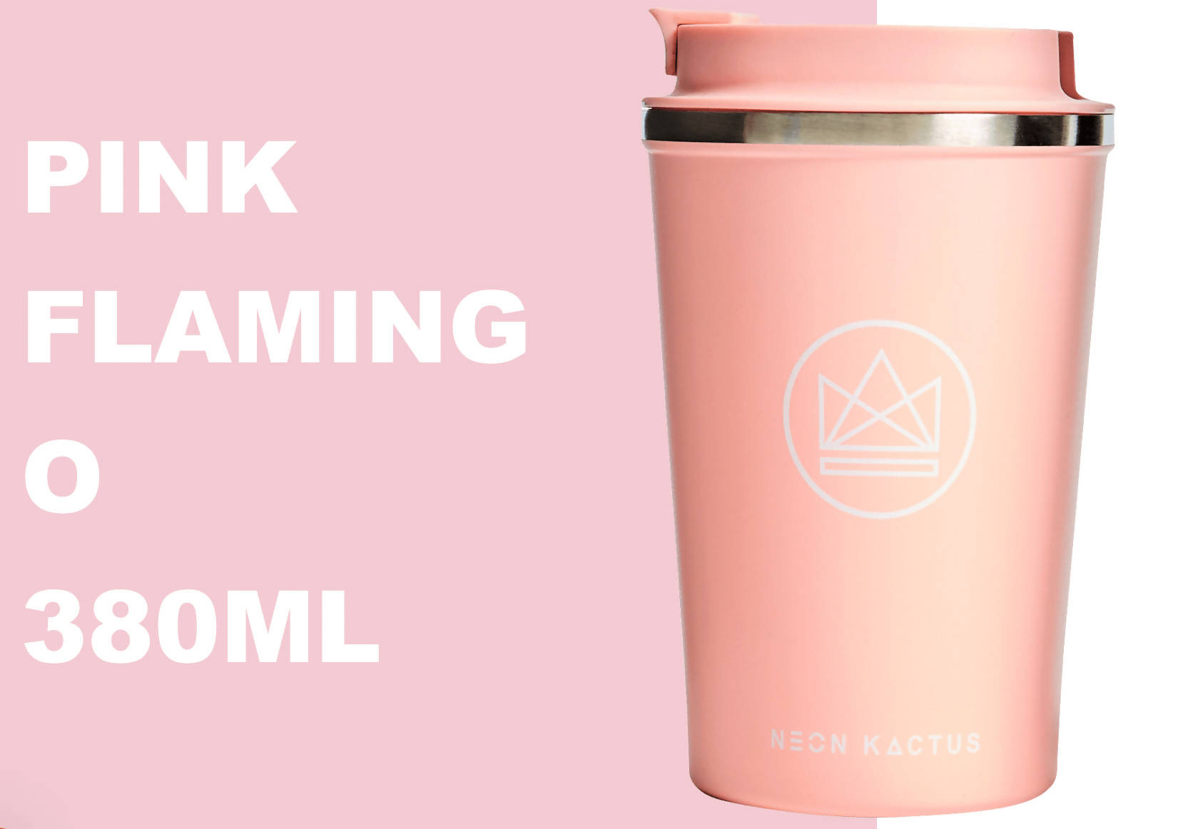 Insulated, Stainless Steel Coffee Cup