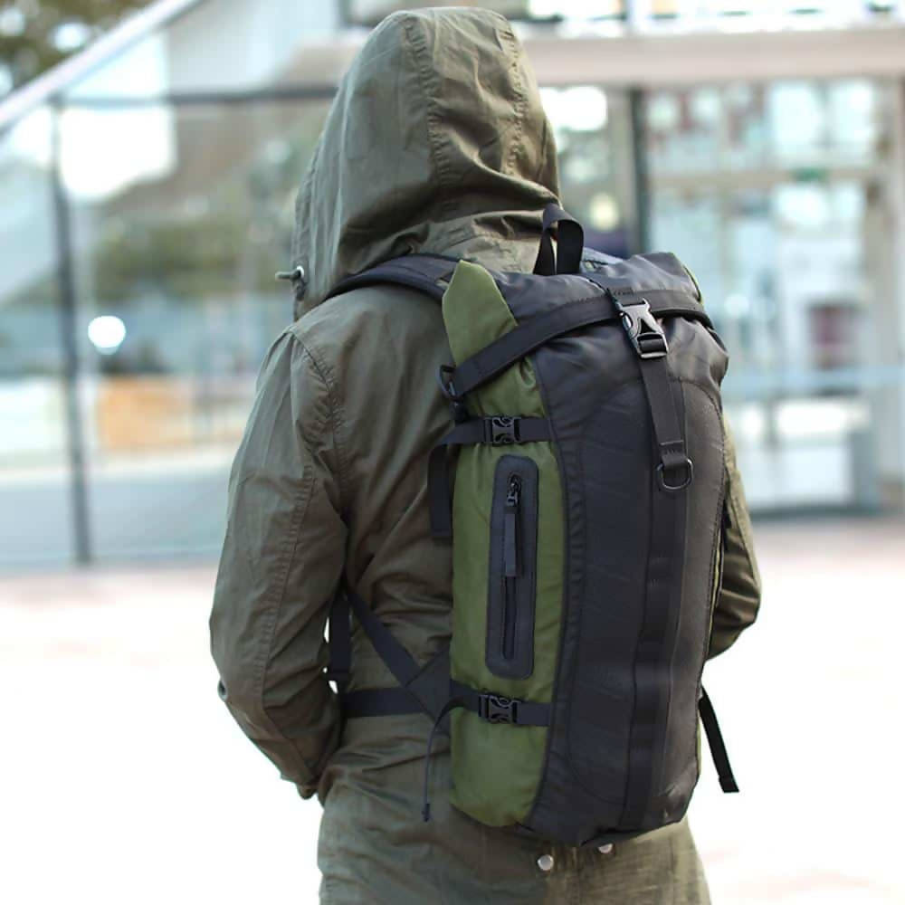 Soldier Waterproof Vegan Backpack with Laptop Compartment