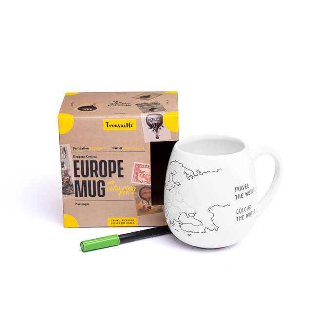 Colour In - Europe Mug