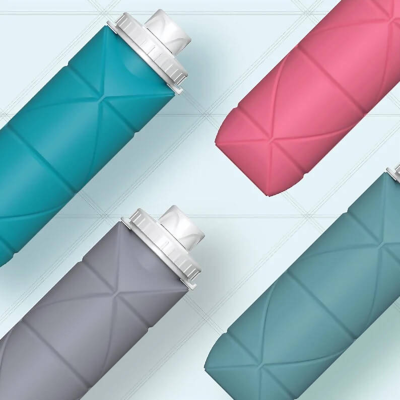 Foldable, Reusable, Travel Water Bottles