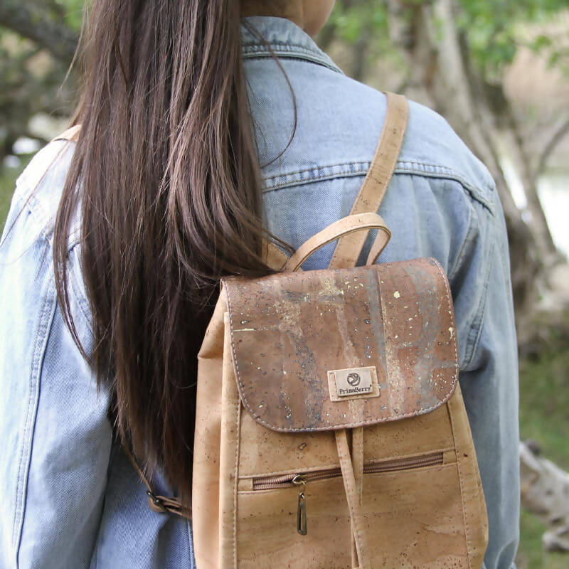 Map Collection Cork Backpack