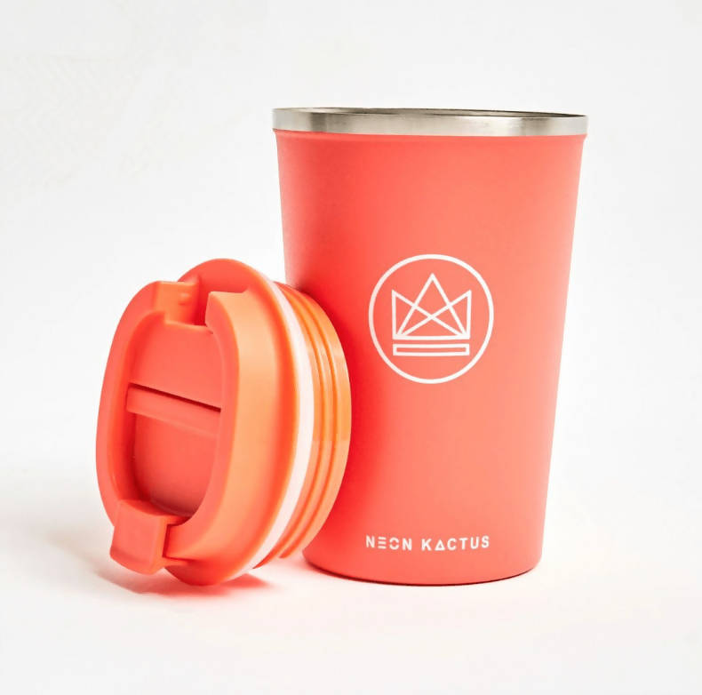 Insulated, Stainless Steel Coffee Cup